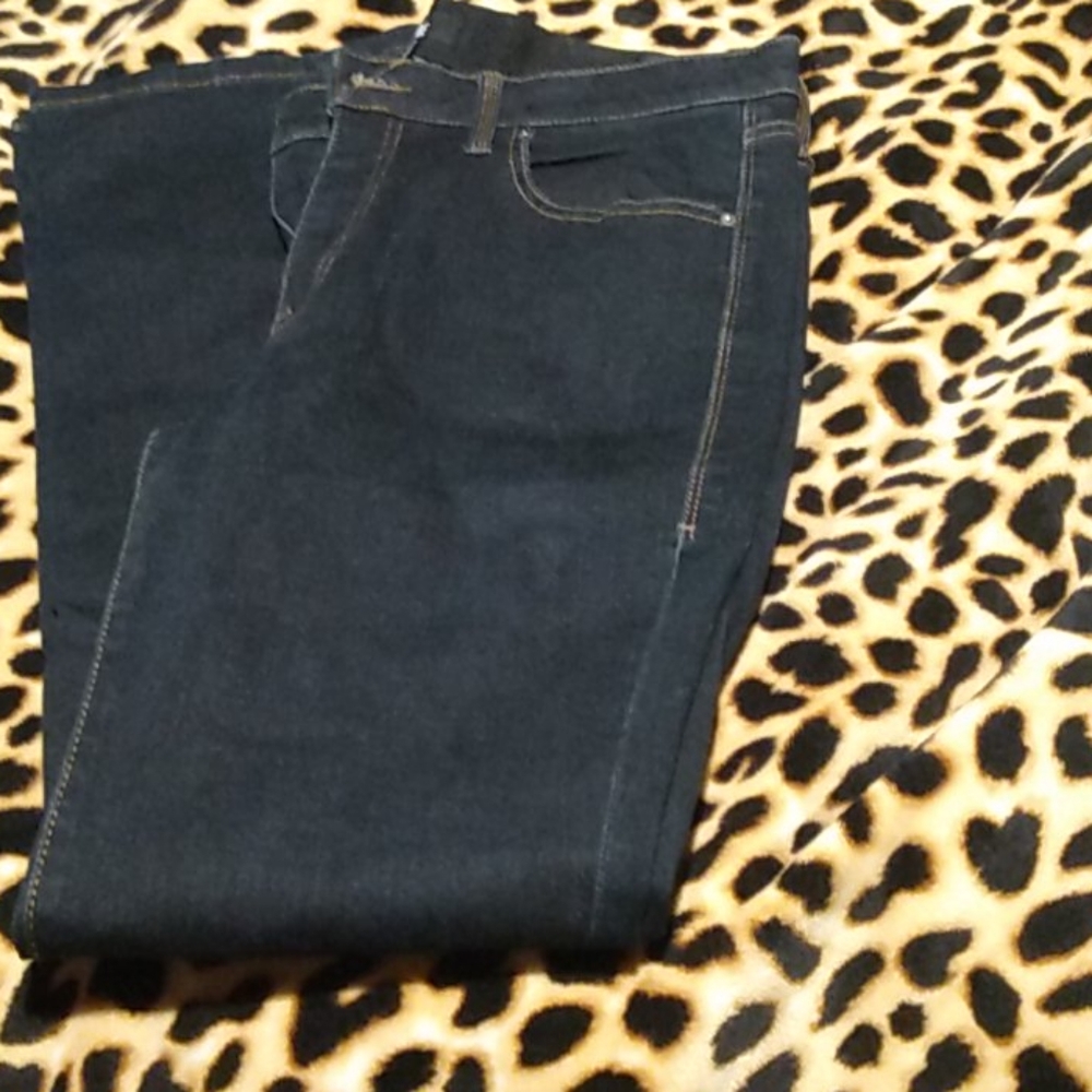 Dark wash bootcut